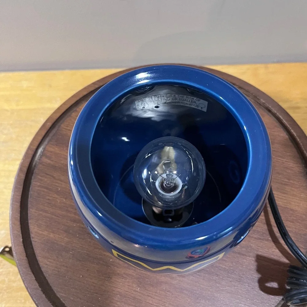 Scentsy West Virginia University WVU Mountaineers Wax Warmer Blue Gold DSW-NCAA